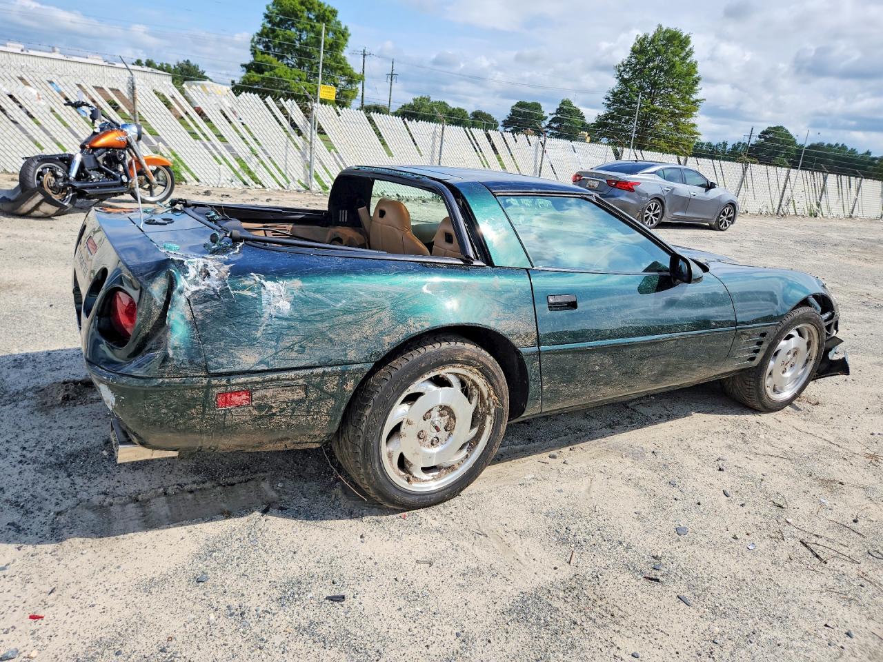 1994 Chevrolet Corvette Green vin: 1G1YY22P9R5115996
