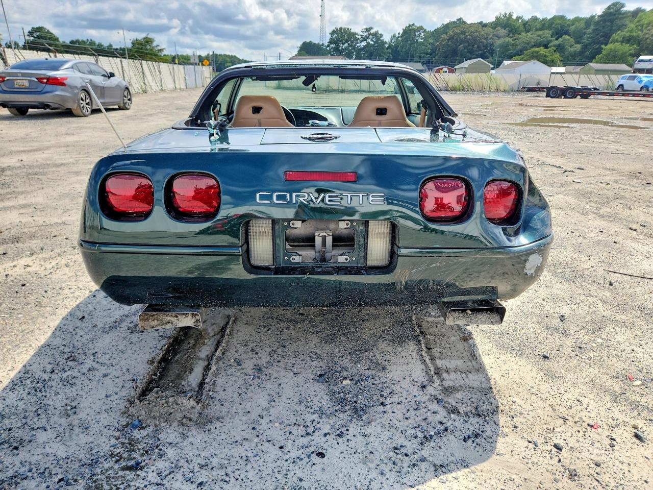 1994 Chevrolet Corvette Green vin: 1G1YY22P9R5115996