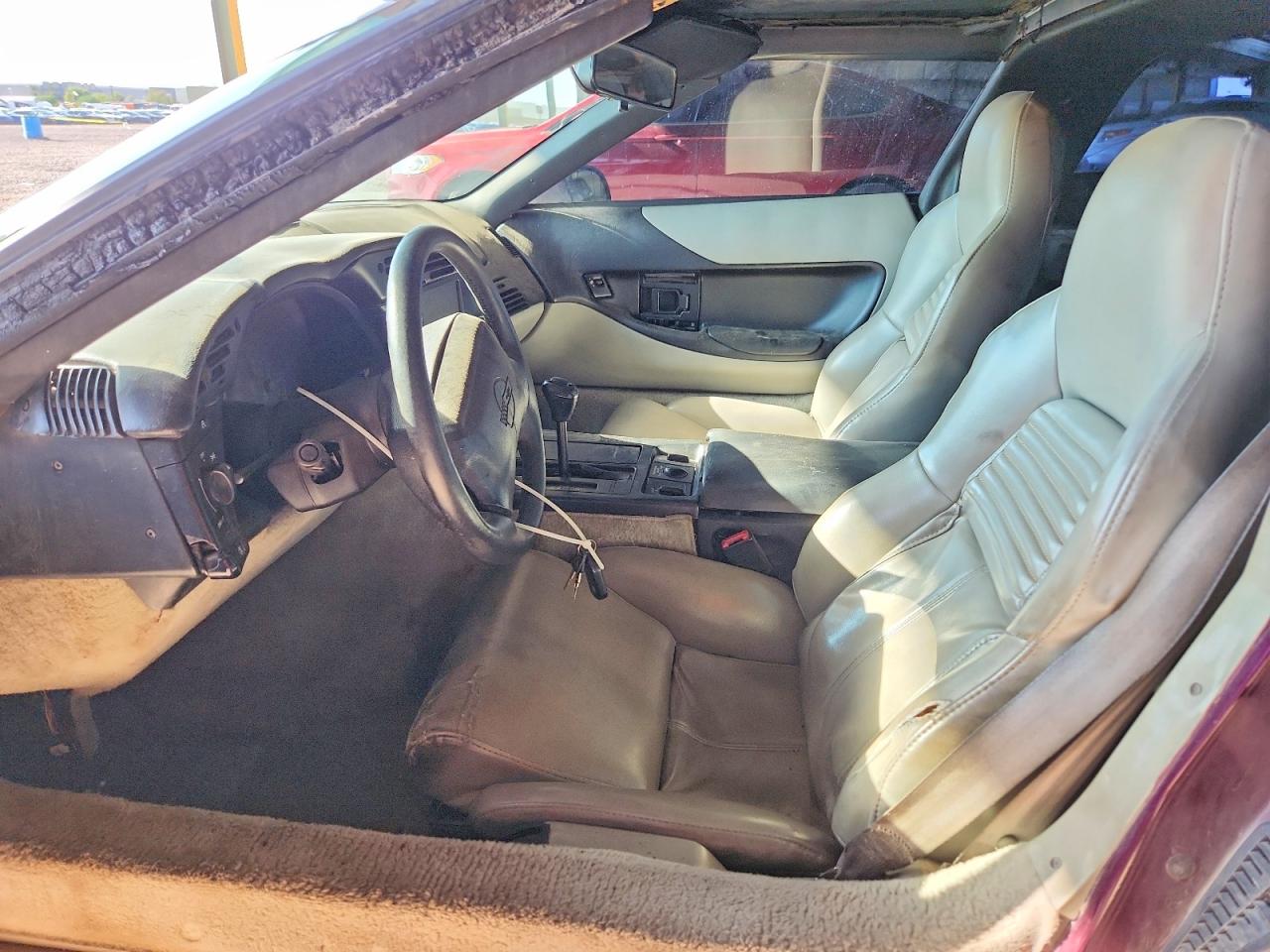 1995 Chevrolet Corvette Maroon vin: 1G1YY22P9S5117916