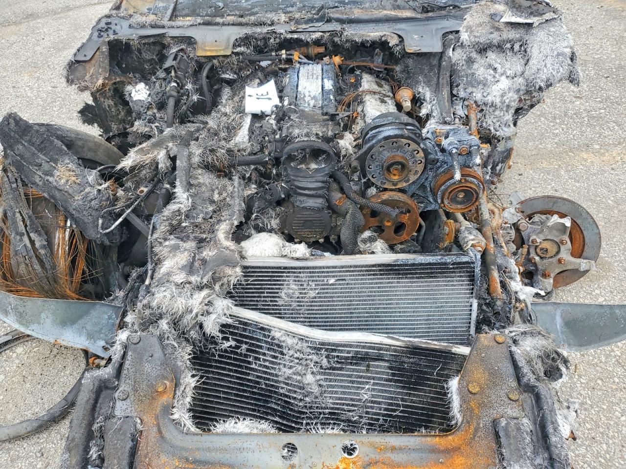 1994 Chevrolet Corvette Пожар vin: 1G1YY22PXR5113142