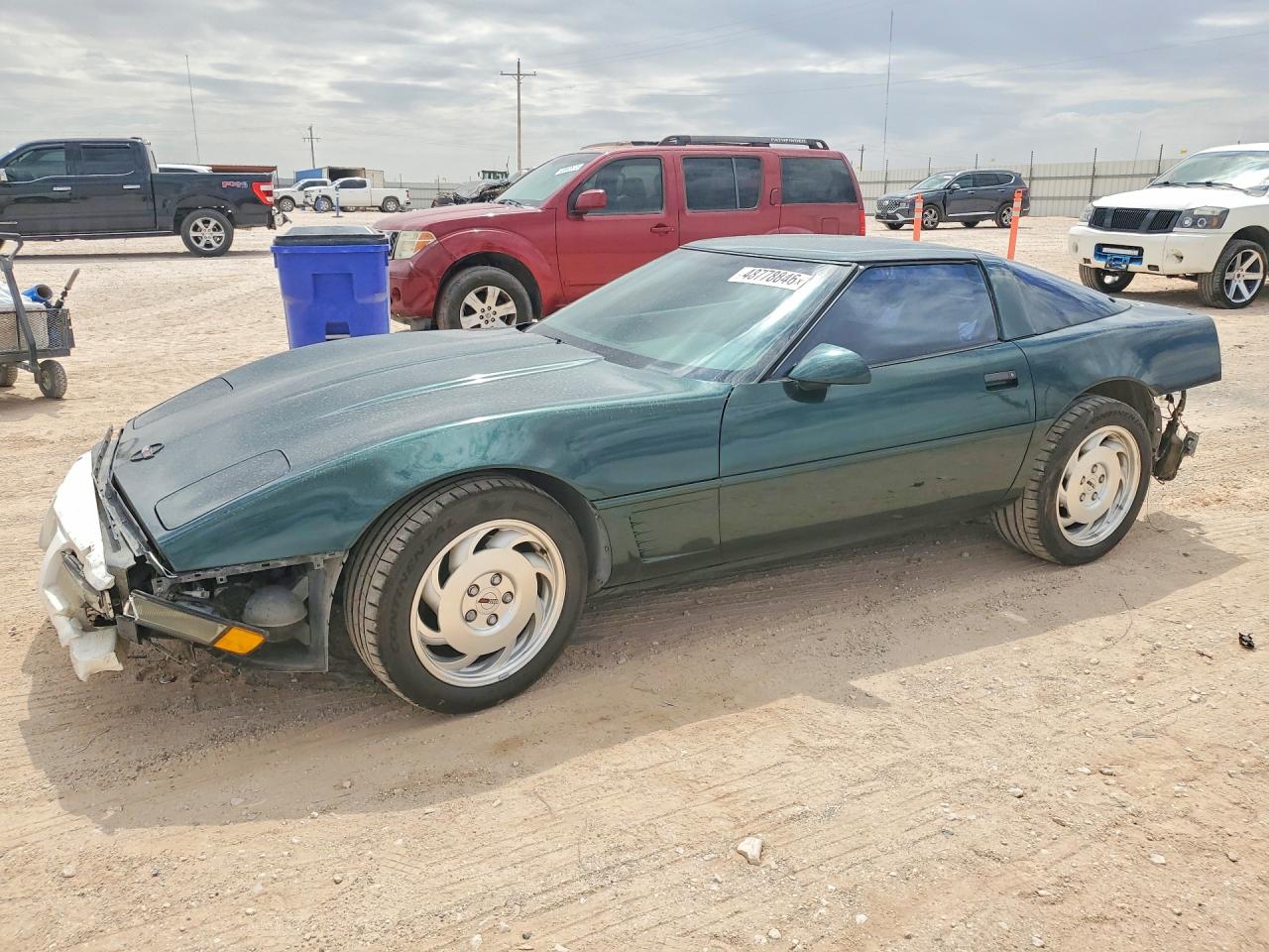 1995 Chevrolet Corvette Green vin: 1G1YY22PXS5106200