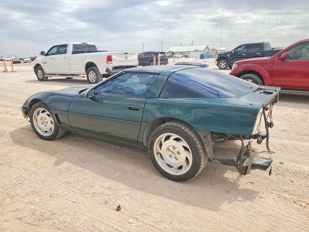 1995 Chevrolet Corvette Green vin: 1G1YY22PXS5106200