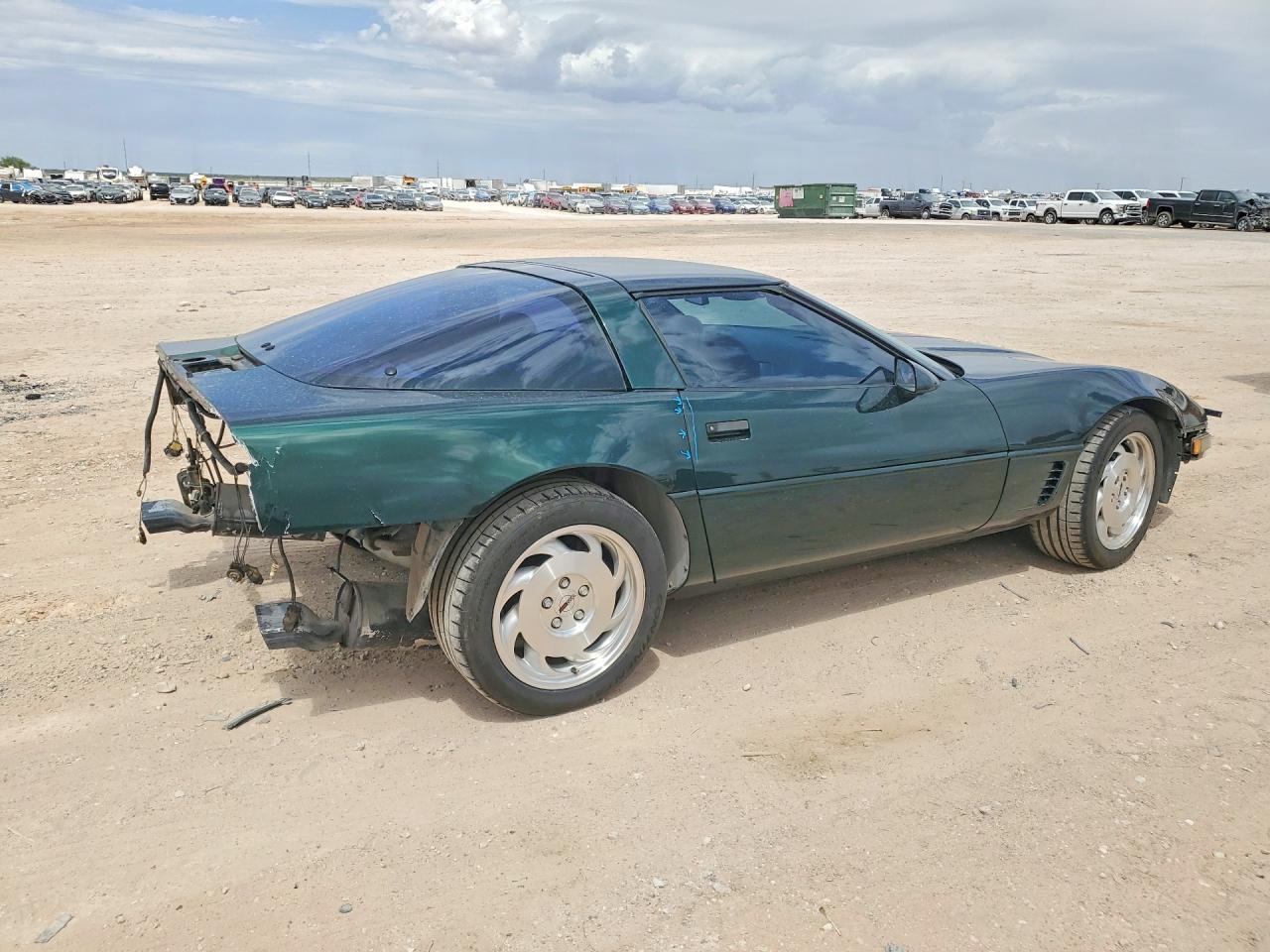 1995 Chevrolet Corvette Green vin: 1G1YY22PXS5106200