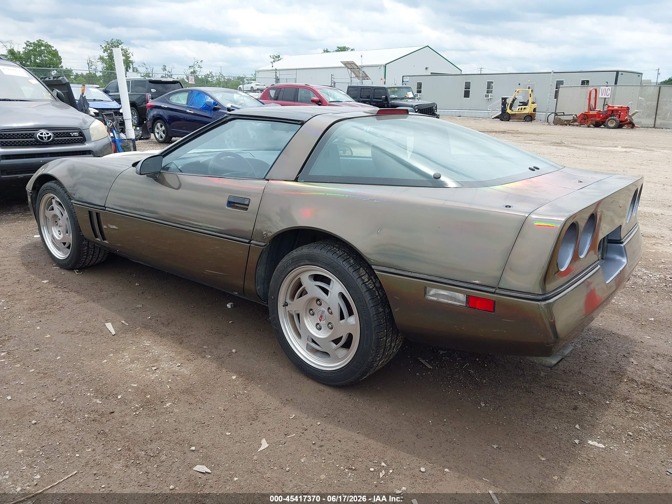 1990 Chevrolet Corvette Brown vin: 1G1YY2383L5118326