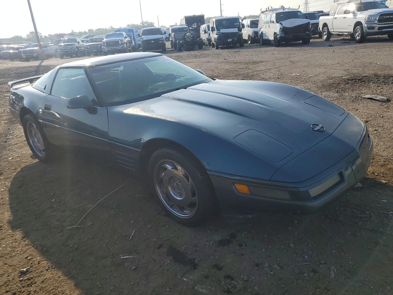 1991 Chevrolet Corvette Teal vin: 1G1YY2385M5113307