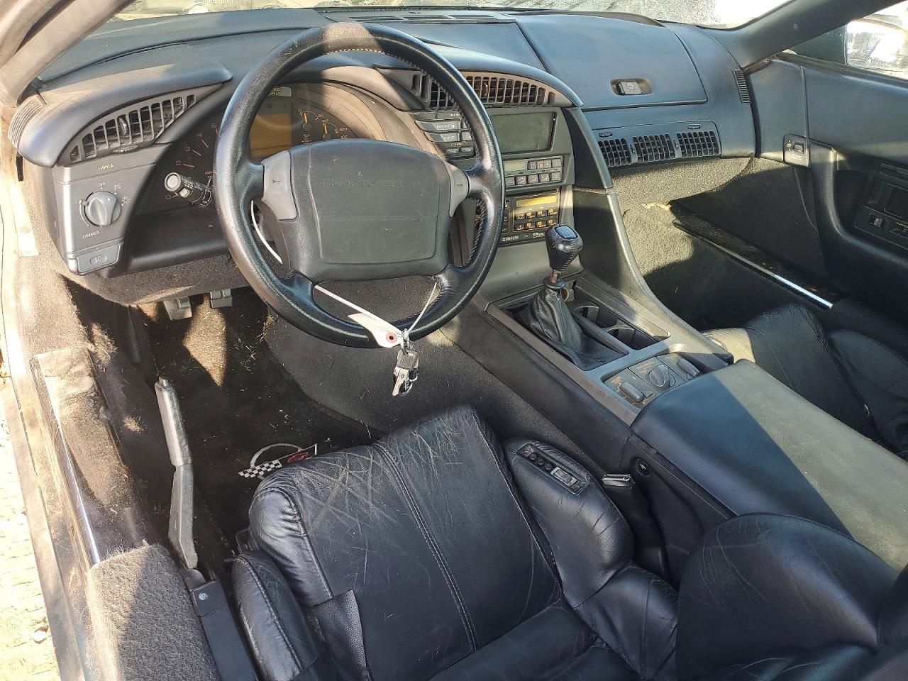 1991 Chevrolet Corvette Teal vin: 1G1YY2385M5113307