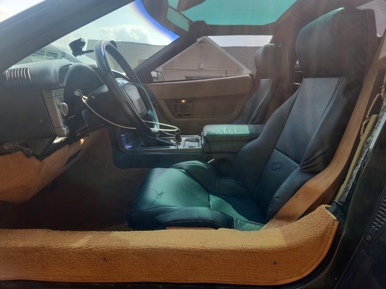 1990 Chevrolet Corvette Green vin: 1G1YY2387L5102890