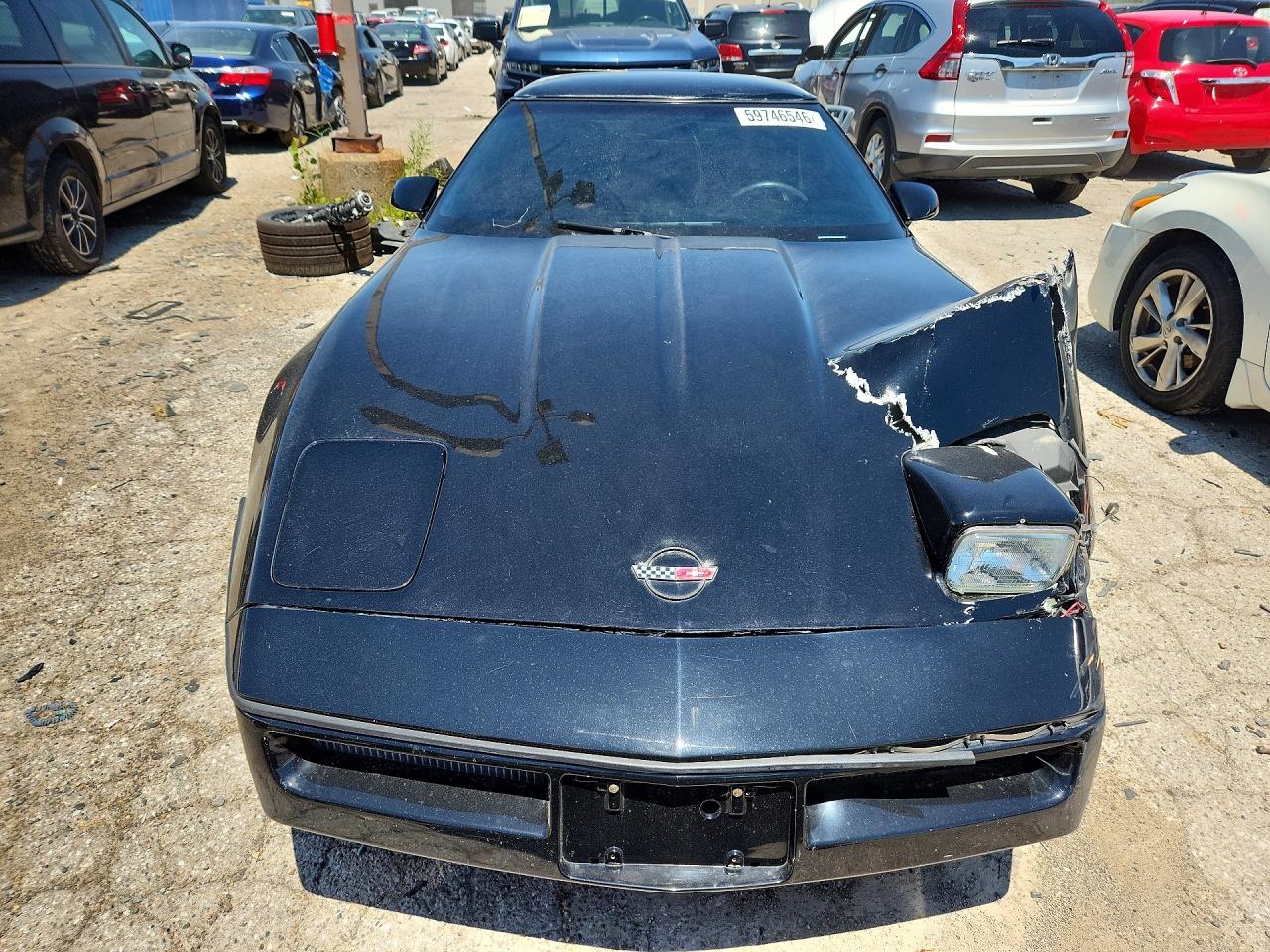 1990 Chevrolet Corvette Black vin: 1G1YY2389L5112224