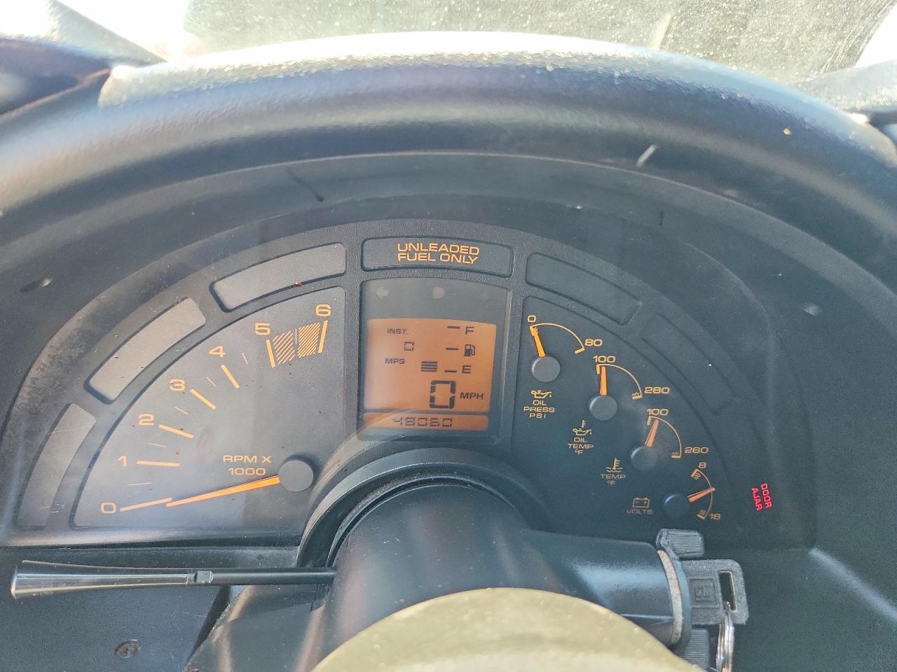 1990 Chevrolet Corvette Black vin: 1G1YY2389L5112224