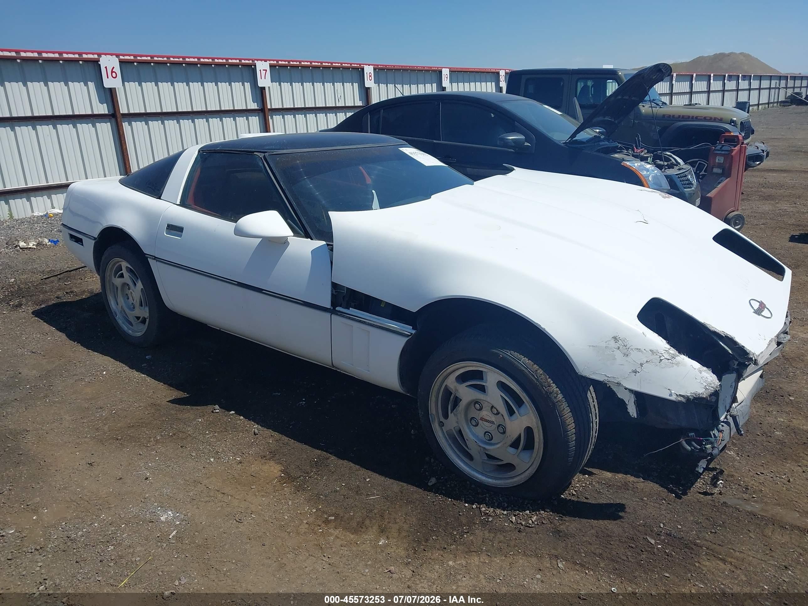 1990 Chevrolet Corvette   White vin: 1G1YY238XL5109784