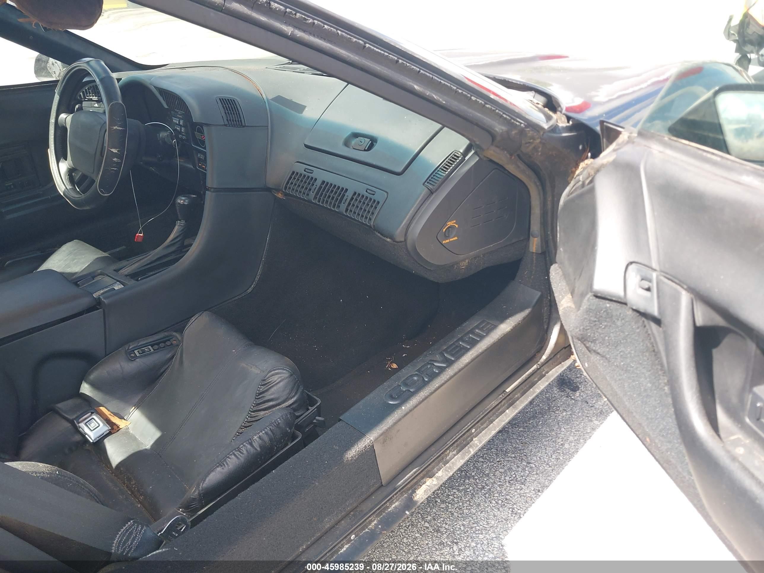 1993 Chevrolet Corvette   Black vin: 1G1YY23P0P5113095