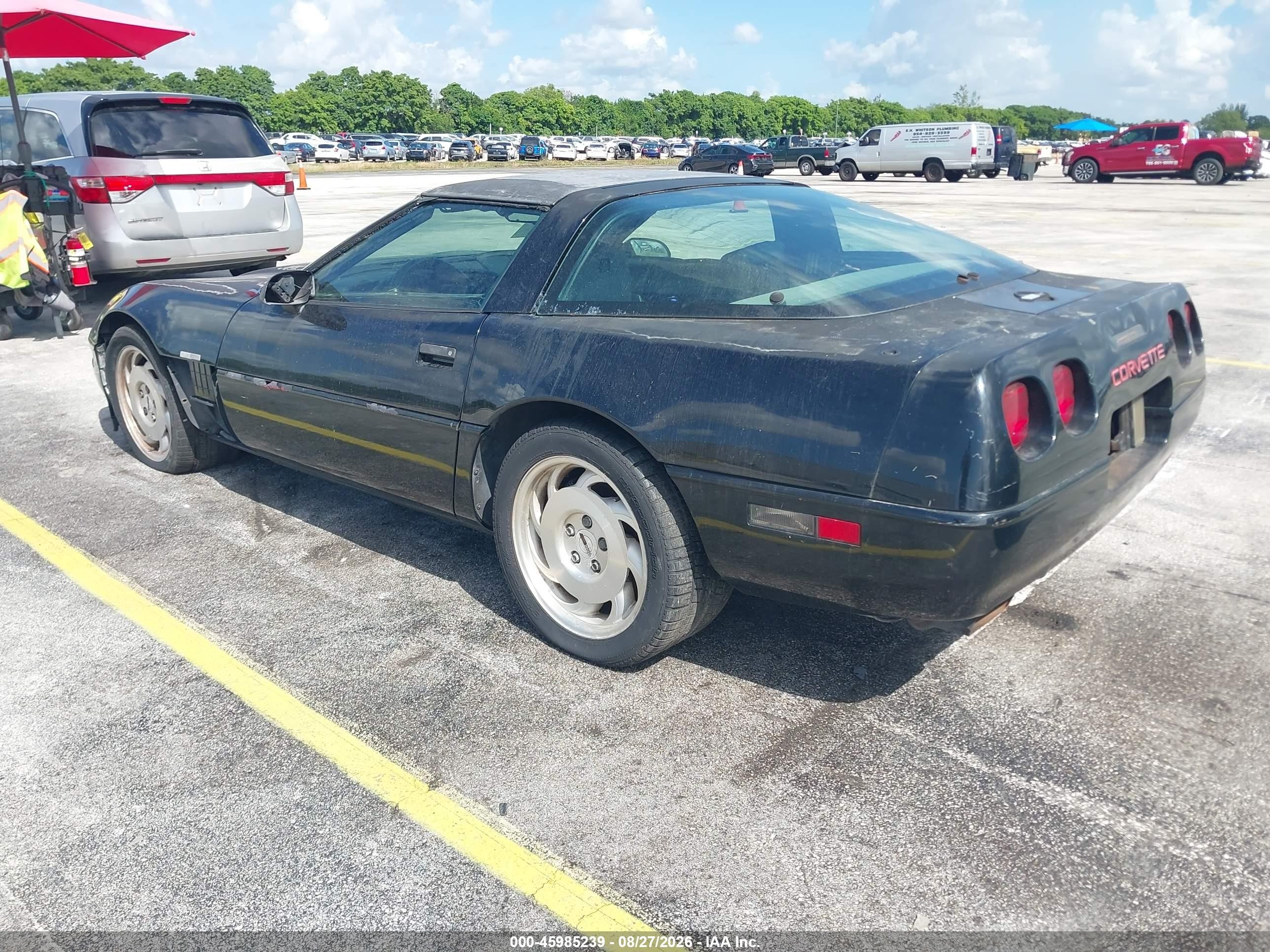 1993 Chevrolet Corvette   Black vin: 1G1YY23P0P5113095