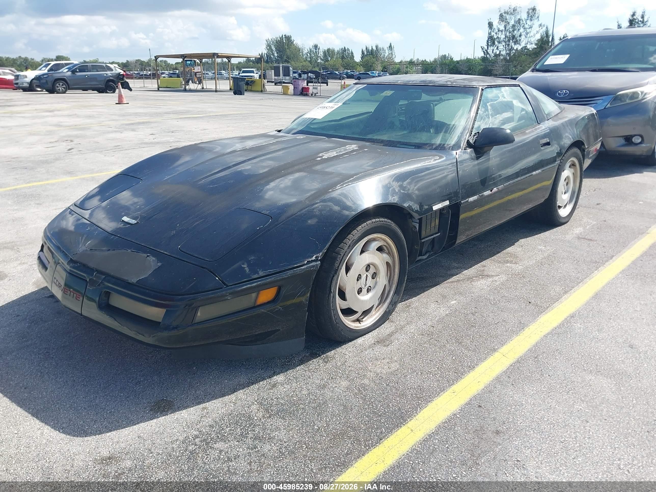 1993 Chevrolet Corvette   Black vin: 1G1YY23P0P5113095