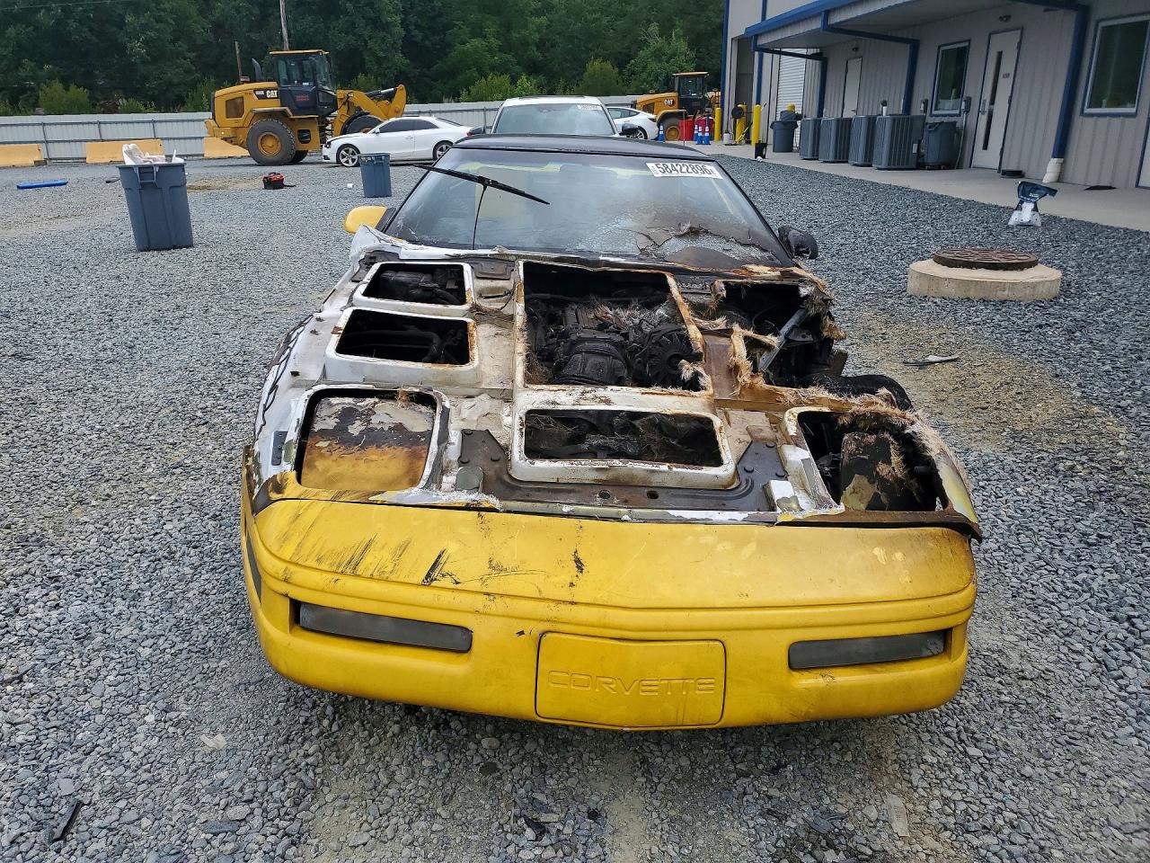 1992 Chevrolet Corvette Yellow vin: 1G1YY23P1N5100160