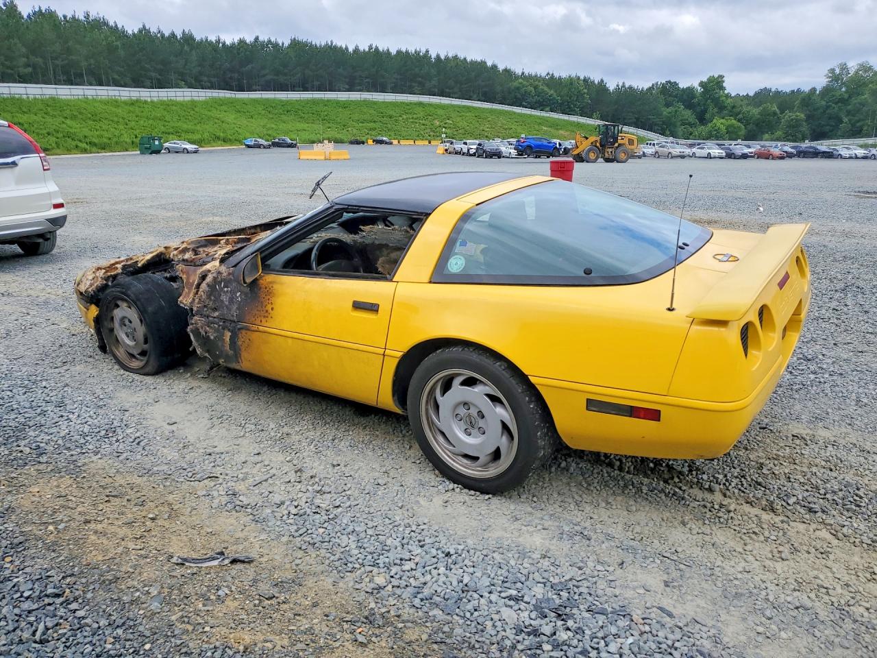 1992 Chevrolet Corvette Yellow vin: 1G1YY23P1N5100160