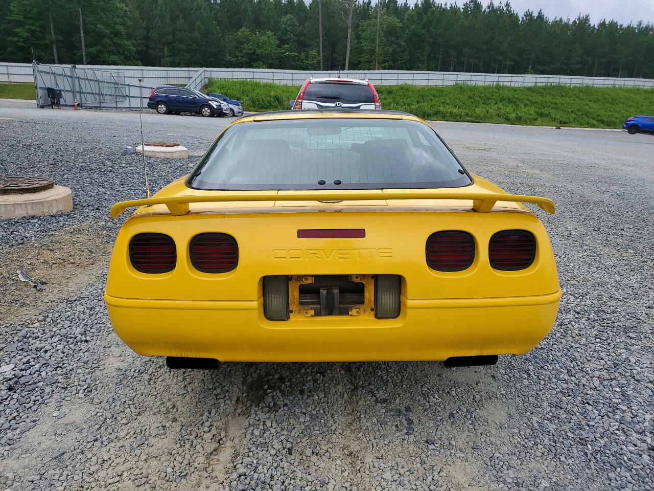 1992 Chevrolet Corvette Yellow vin: 1G1YY23P1N5100160