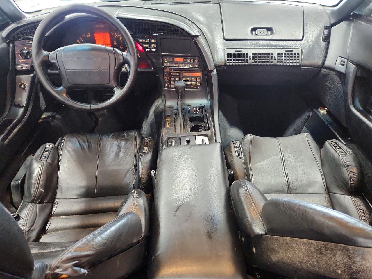 1993 Chevrolet Corvette Green vin: 1G1YY23P1P5101019