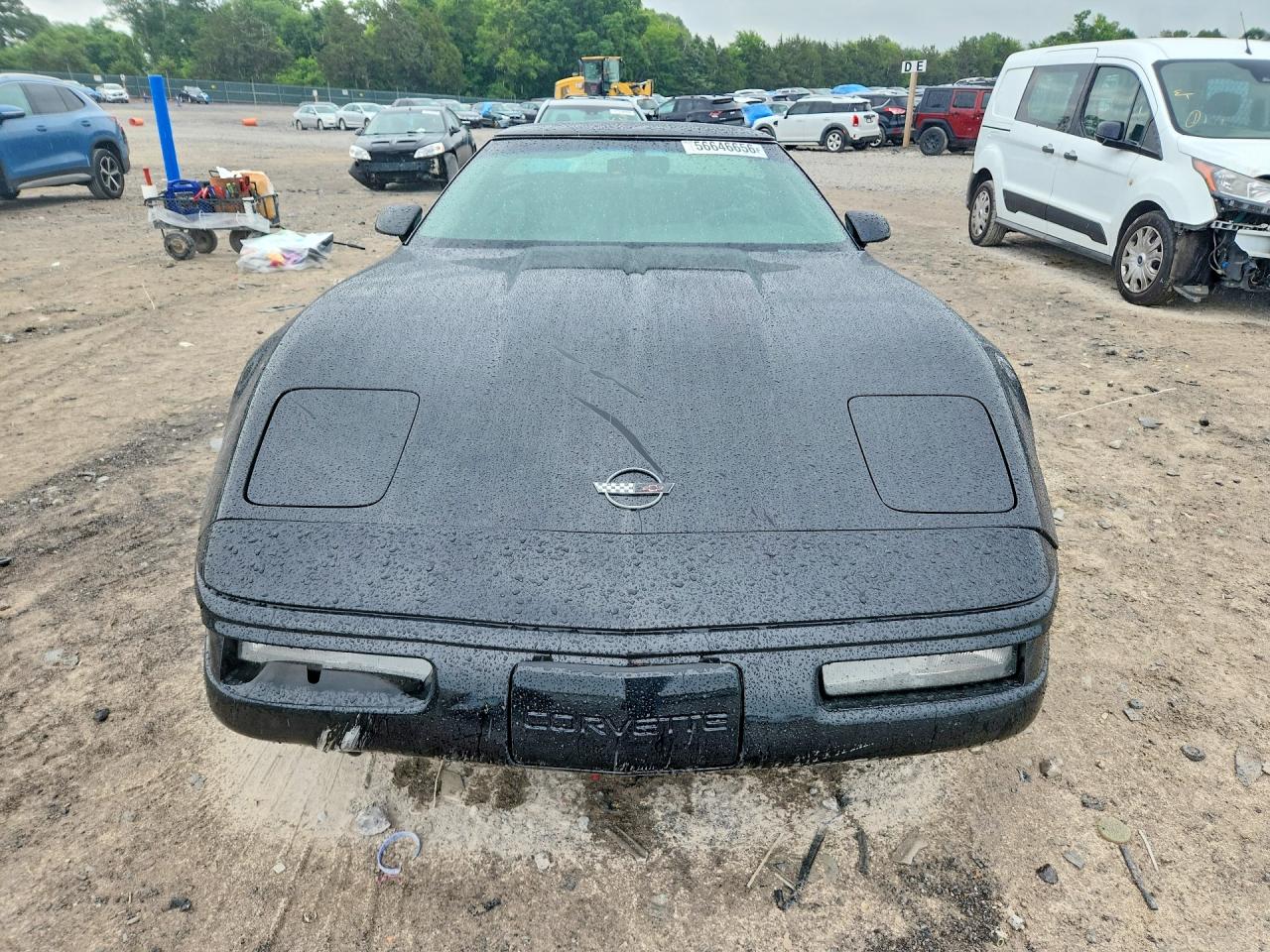 1993 Chevrolet Corvette Black vin: 1G1YY23P1P5103059
