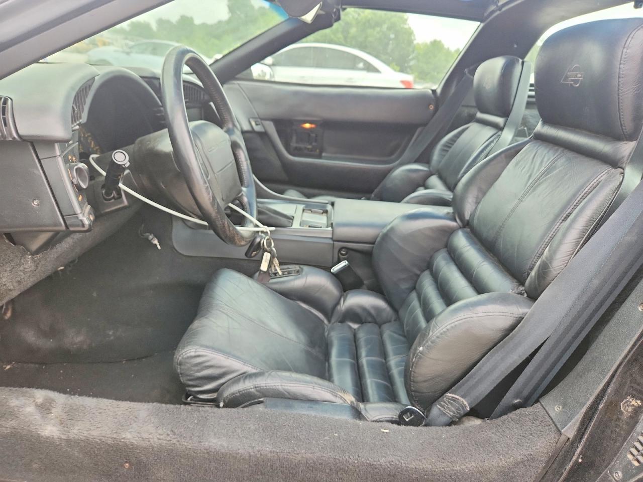 1993 Chevrolet Corvette Black vin: 1G1YY23P1P5103059