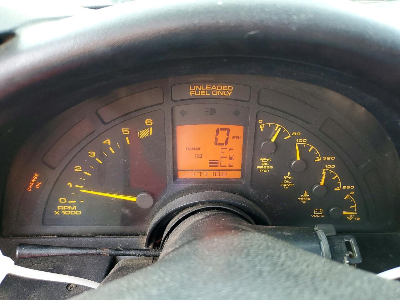 1993 Chevrolet Corvette Red vin: 1G1YY23P1P5111789
