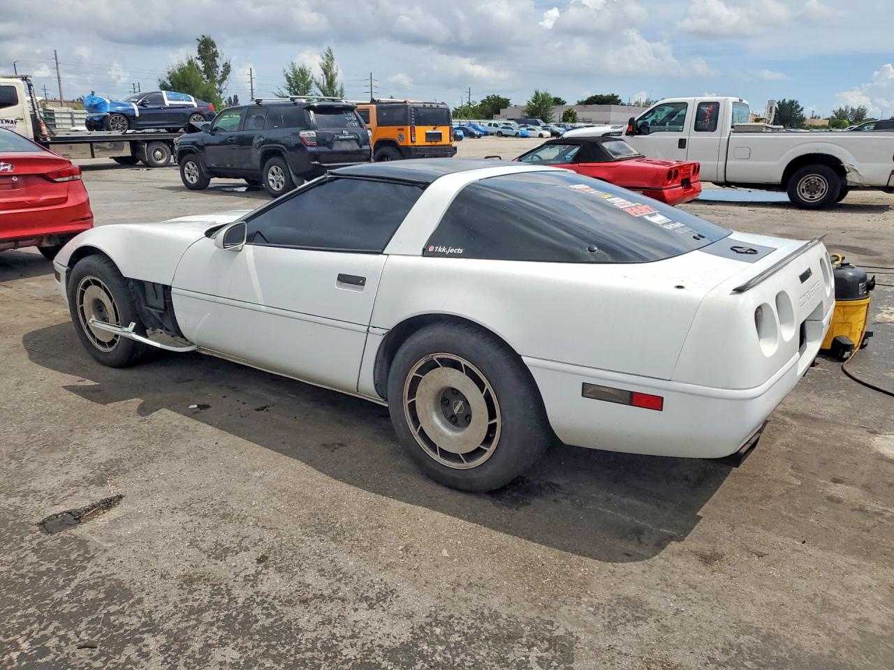 1993 Chevrolet Corvette White vin: 1G1YY23P1P5115566
