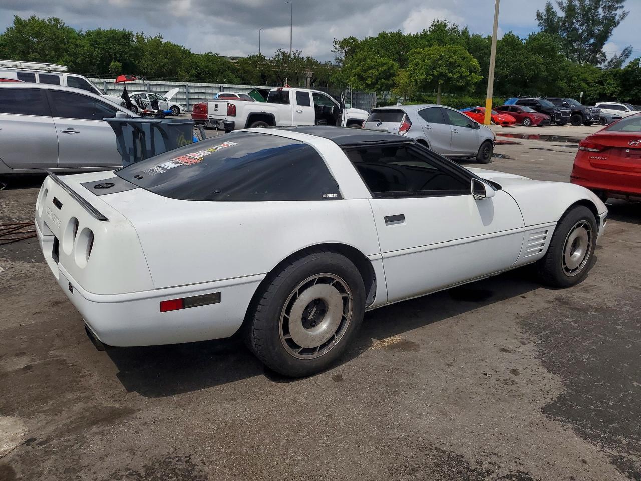 1993 Chevrolet Corvette White vin: 1G1YY23P1P5115566