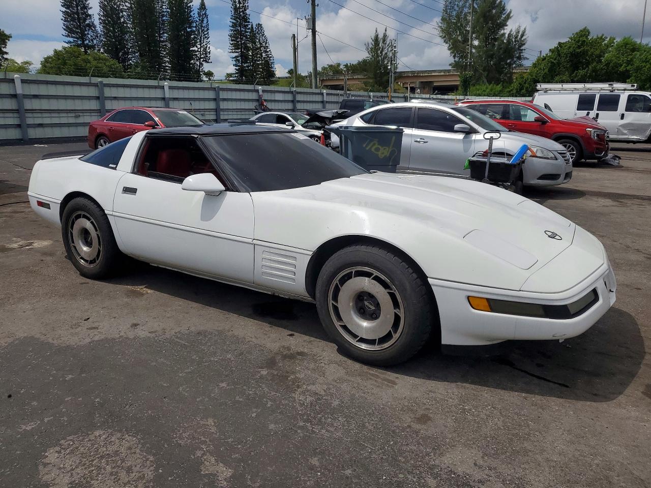1993 Chevrolet Corvette White vin: 1G1YY23P1P5115566