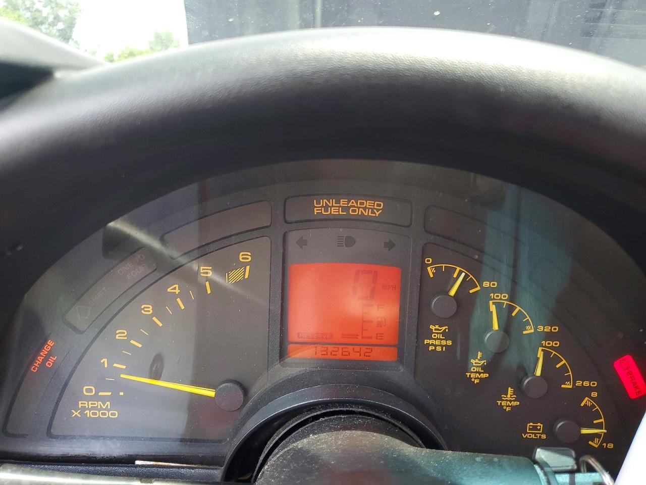 1993 Chevrolet Corvette White vin: 1G1YY23P1P5115566