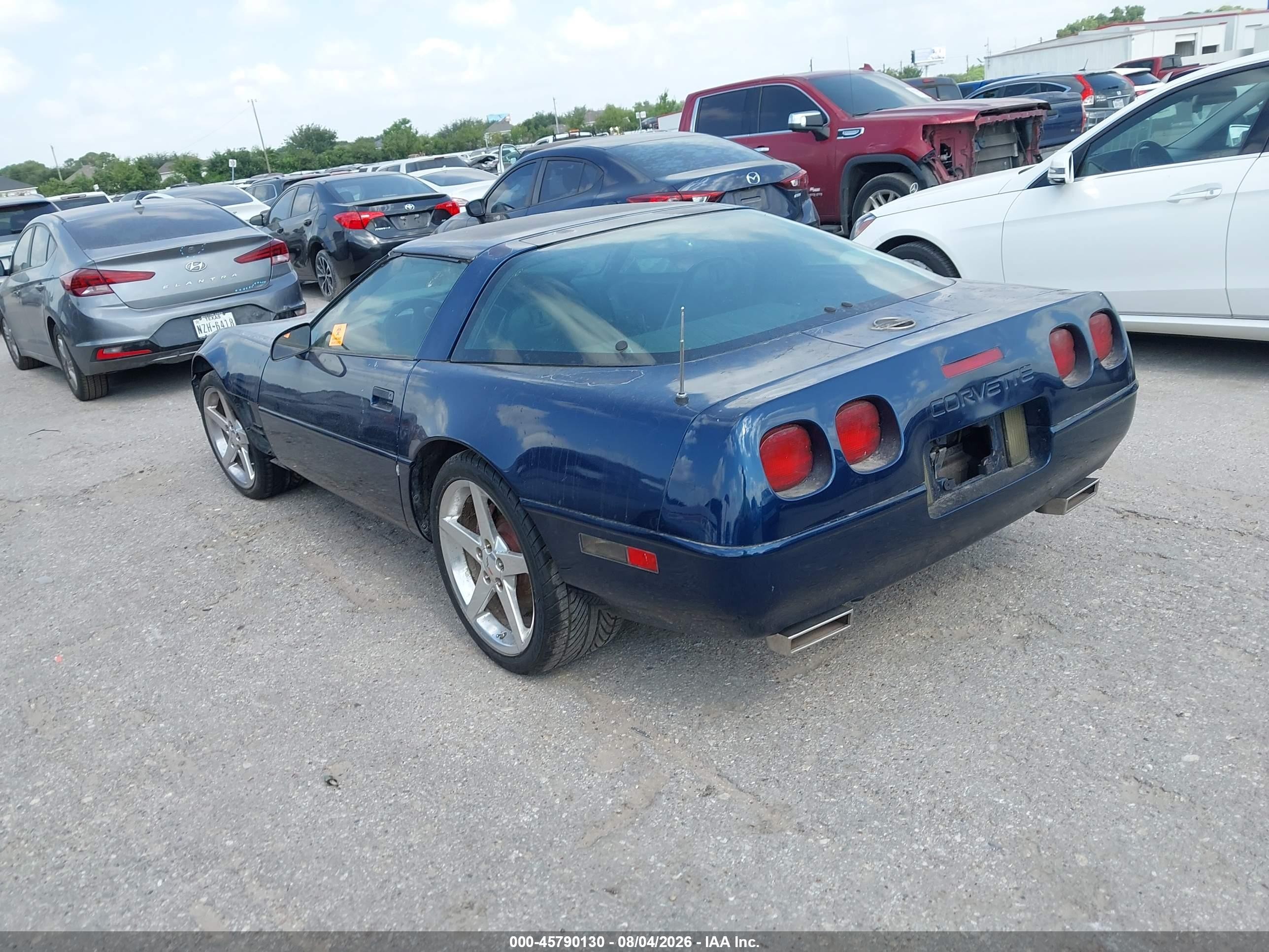 1992 Chevrolet Corvette   Синий vin: 1G1YY23P2N5106274
