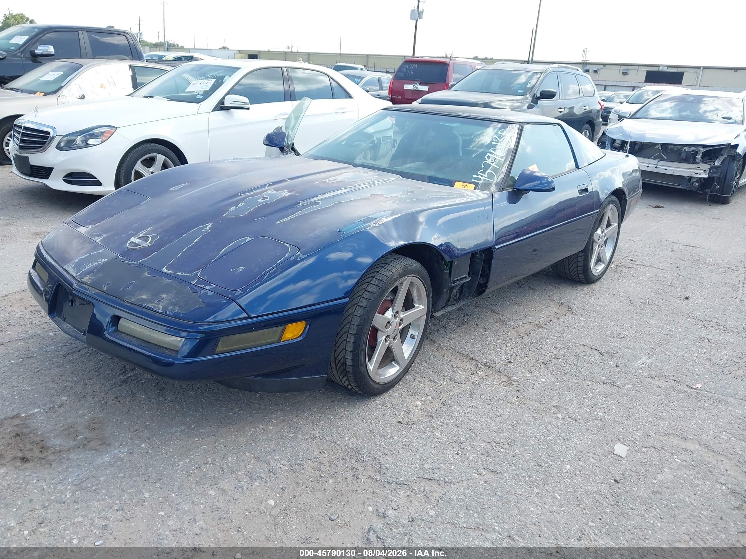 1992 Chevrolet Corvette   Синий vin: 1G1YY23P2N5106274