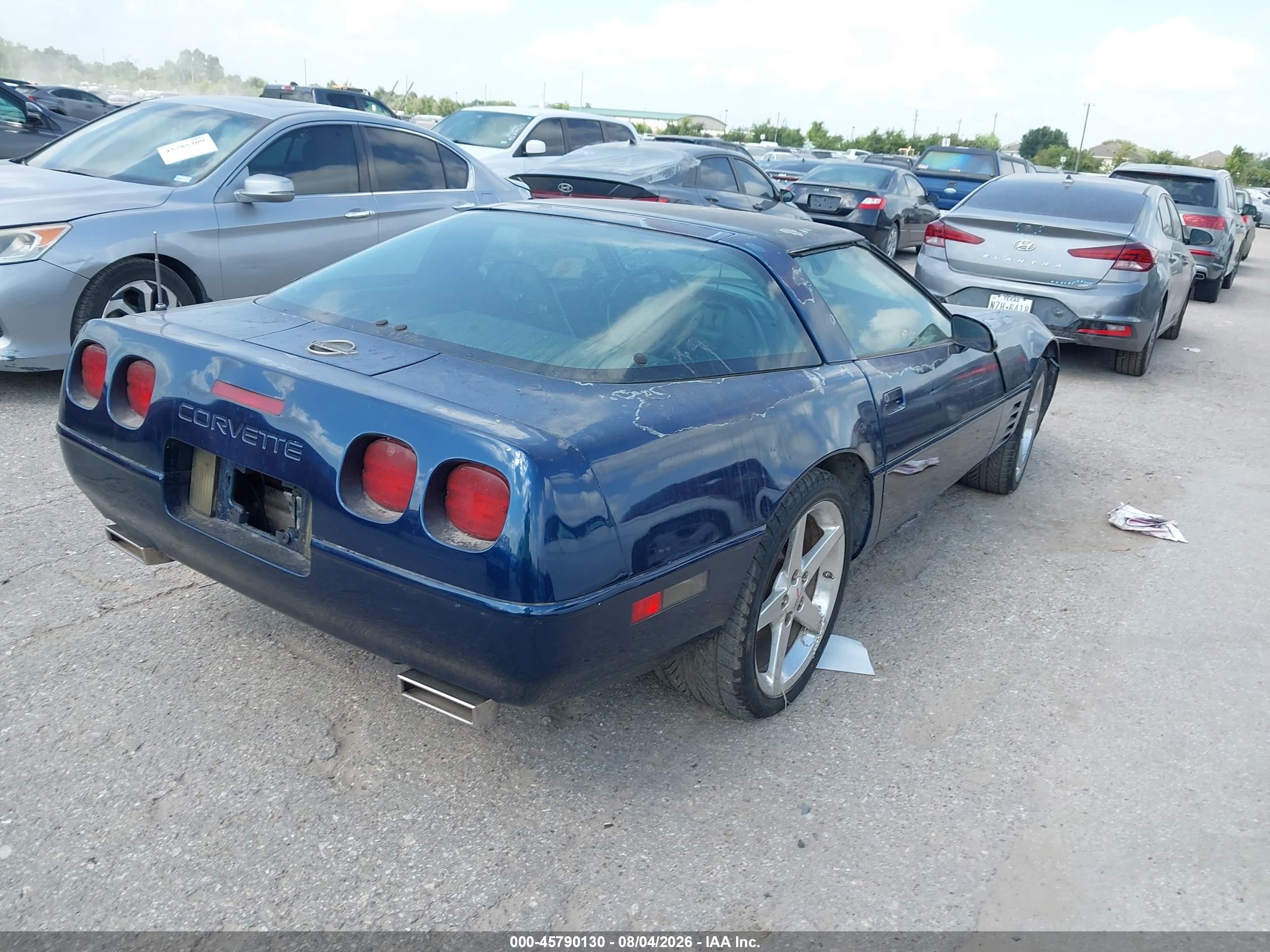1992 Chevrolet Corvette   Синий vin: 1G1YY23P2N5106274