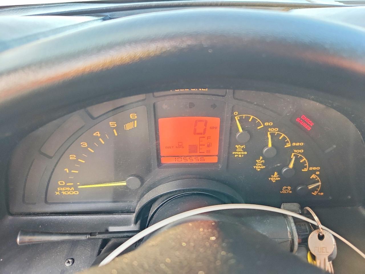 1993 Chevrolet Corvette Burgundy vin: 1G1YY23P3P5115200