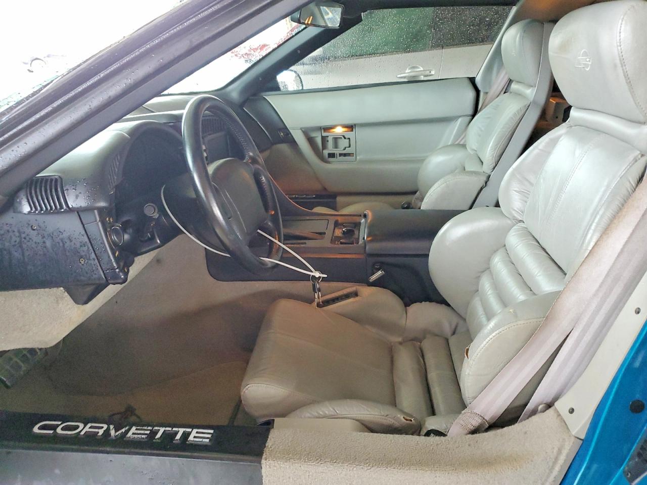 1993 Chevrolet Corvette Бирюзовый vin: 1G1YY23P3P5119506