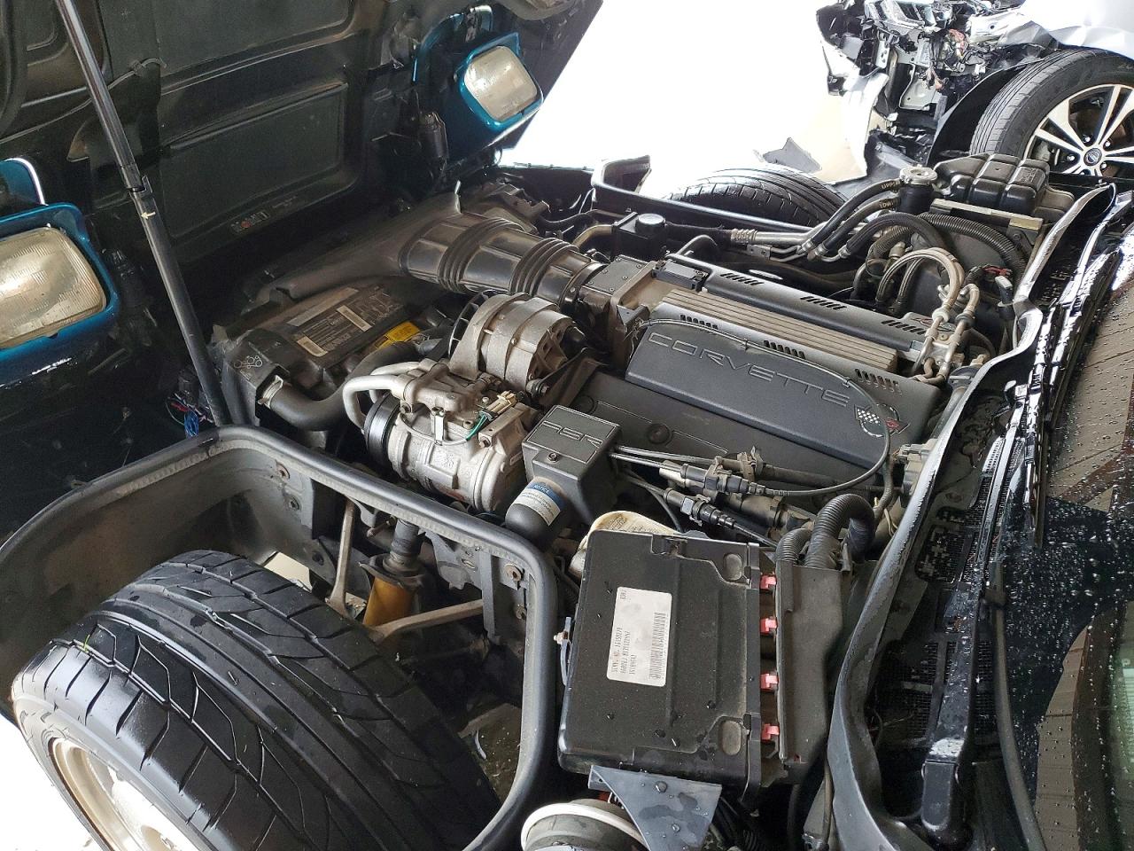 1993 Chevrolet Corvette Бирюзовый vin: 1G1YY23P3P5119506