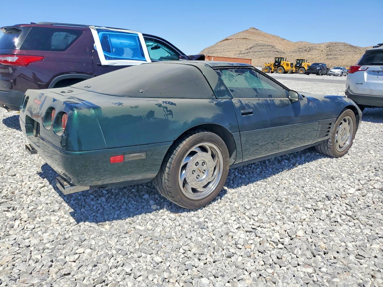 1993 Chevrolet Corvette Green vin: 1G1YY23P3P5119599