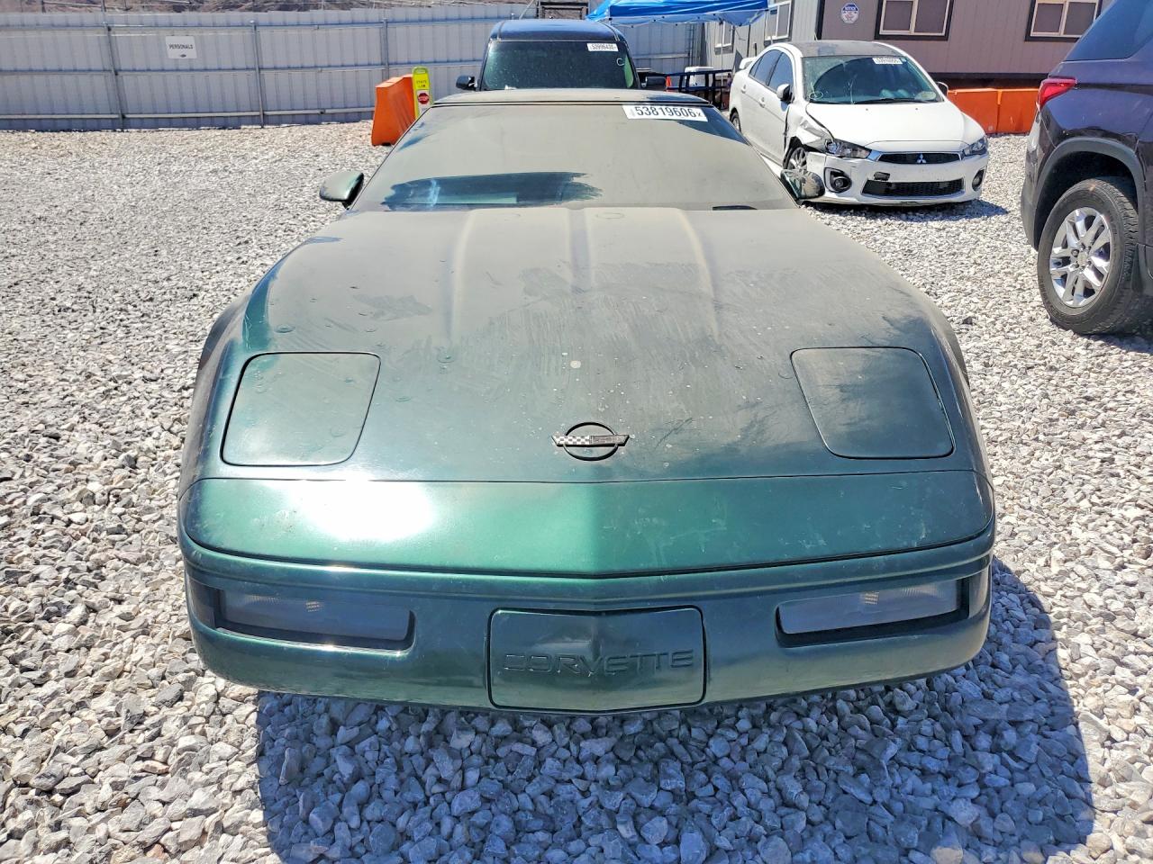 1993 Chevrolet Corvette Green vin: 1G1YY23P3P5119599