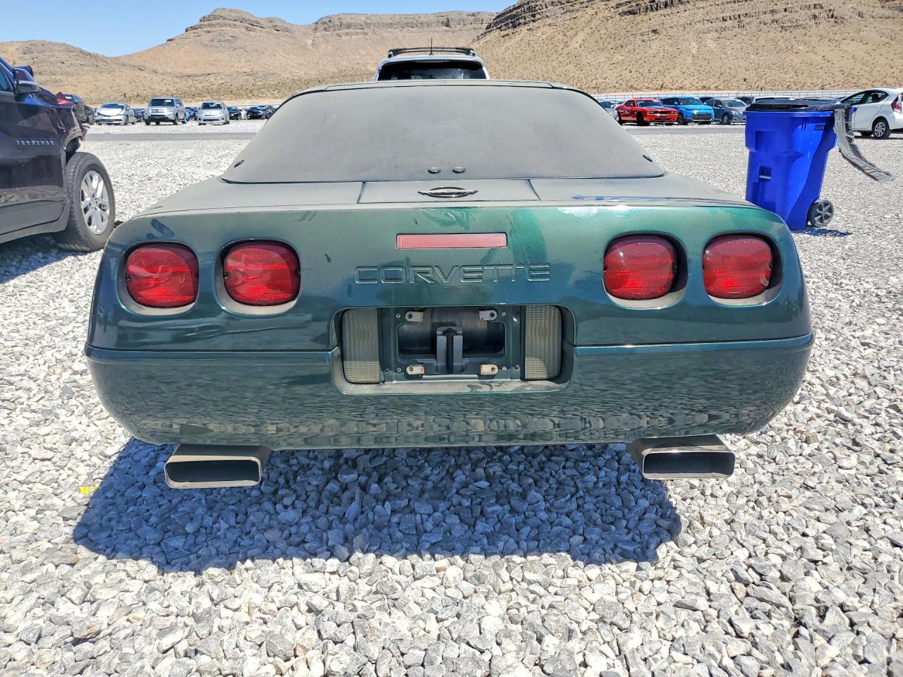 1993 Chevrolet Corvette Green vin: 1G1YY23P3P5119599