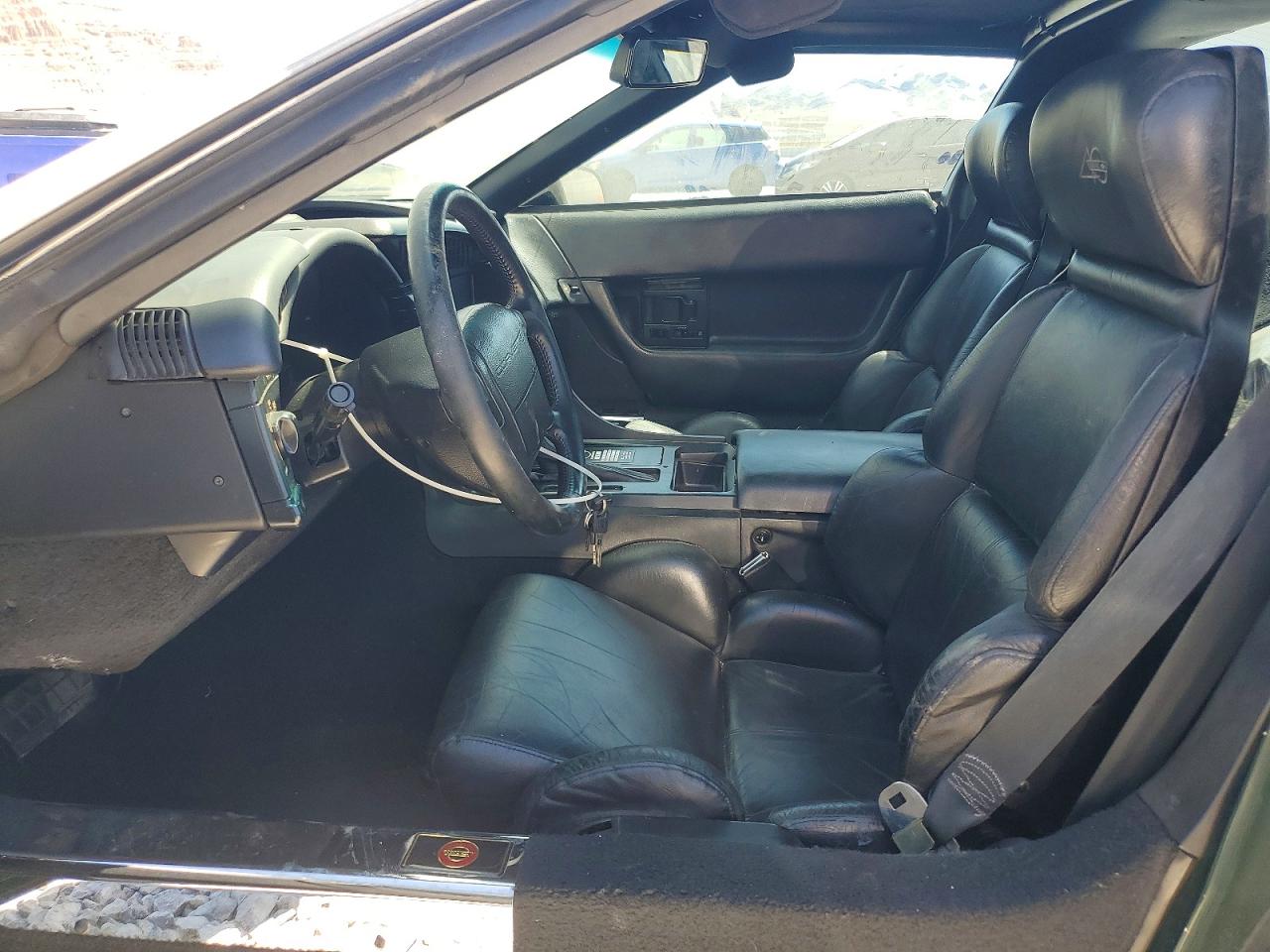 1993 Chevrolet Corvette Green vin: 1G1YY23P3P5119599