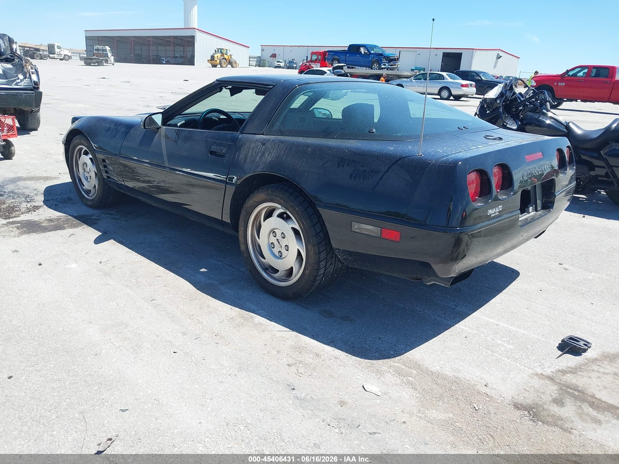 1993 Chevrolet Corvette   Black vin: 1G1YY23P4P5113309