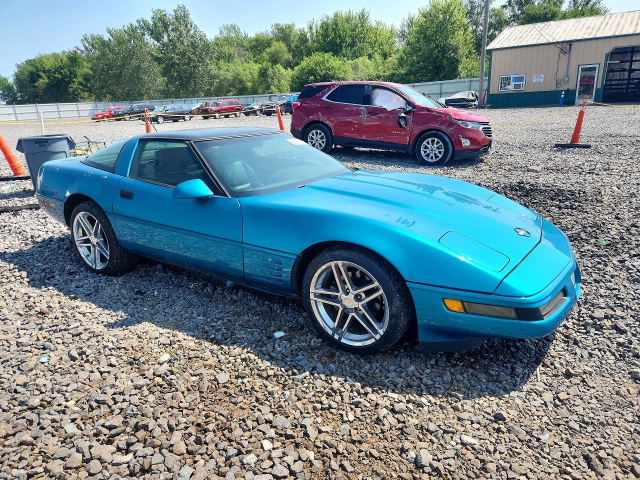 1992 Chevrolet Corvette Turquoise vin: 1G1YY23P5N5100906