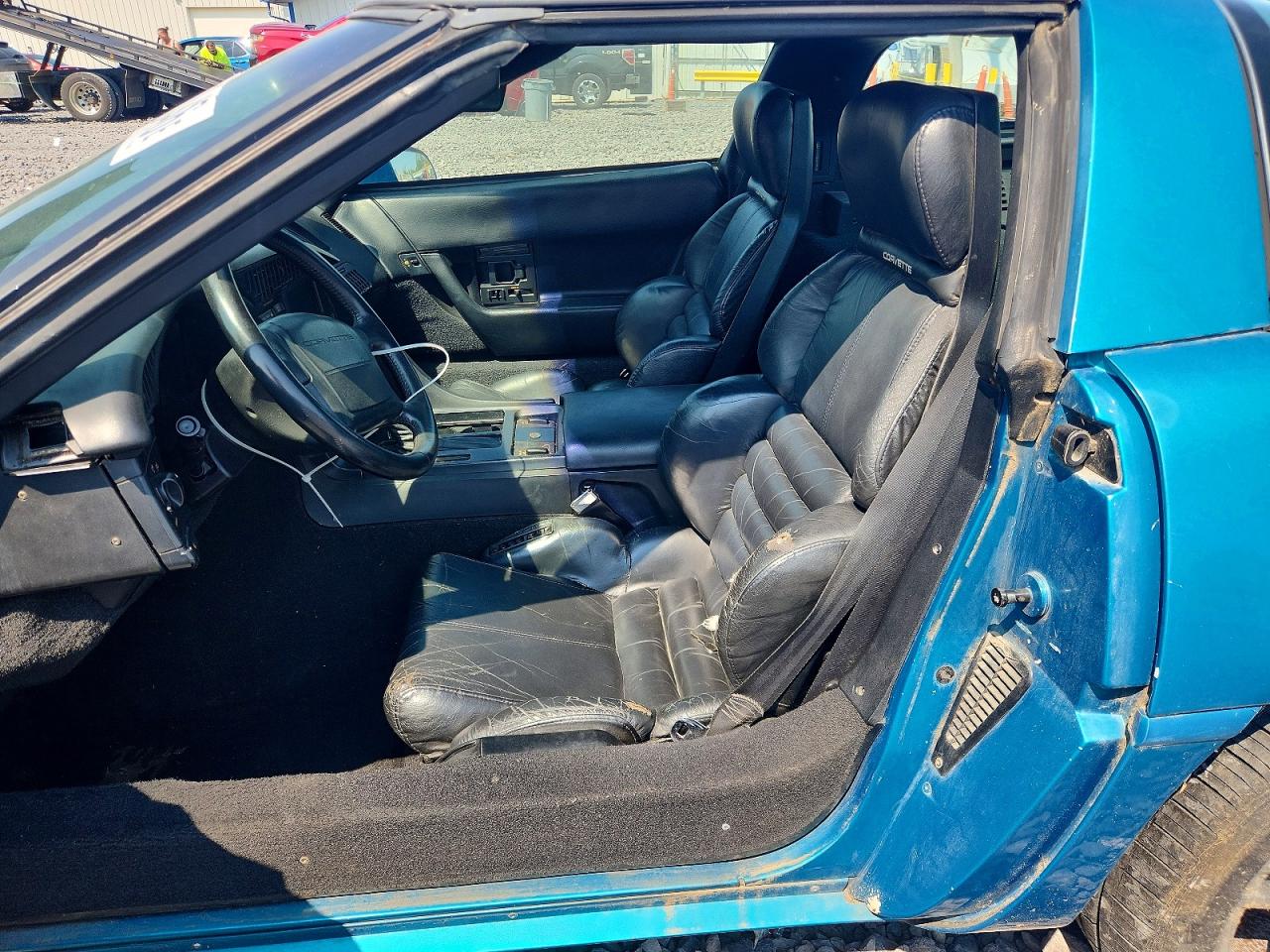 1992 Chevrolet Corvette Turquoise vin: 1G1YY23P5N5100906