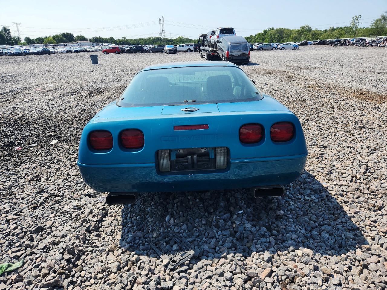 1992 Chevrolet Corvette Turquoise vin: 1G1YY23P5N5100906