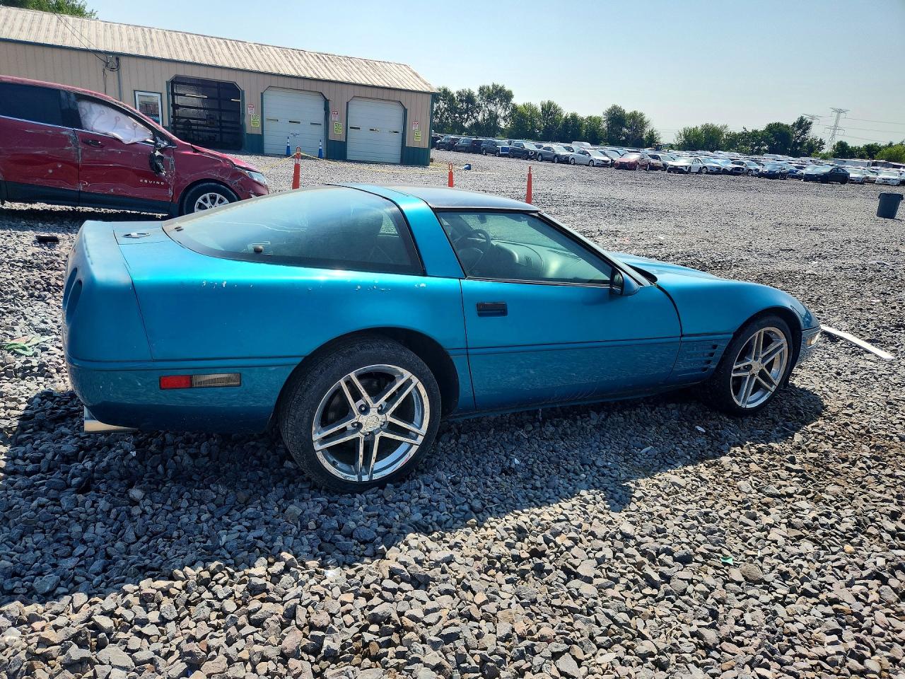 1992 Chevrolet Corvette Turquoise vin: 1G1YY23P5N5100906