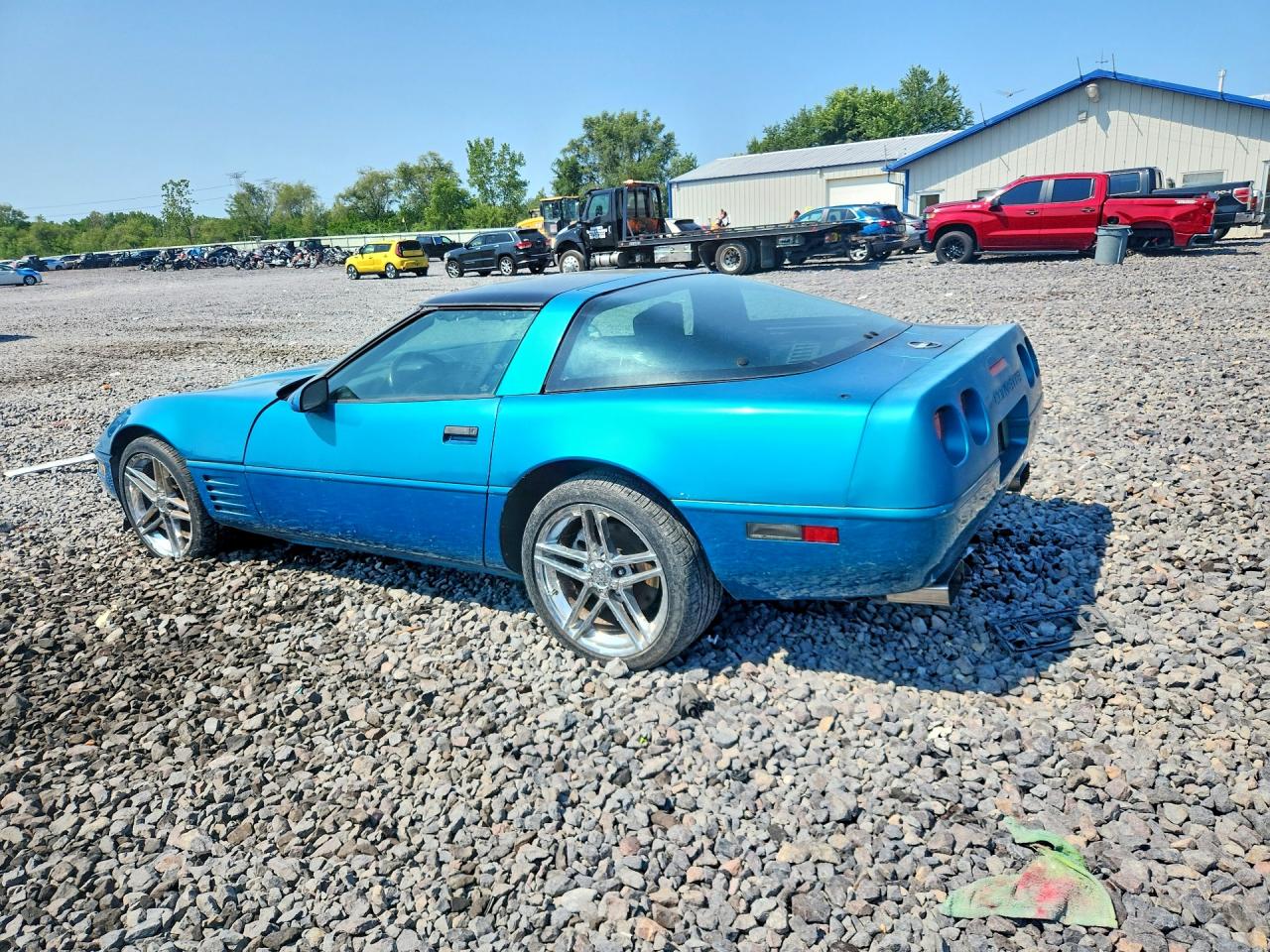 1992 Chevrolet Corvette Turquoise vin: 1G1YY23P5N5100906