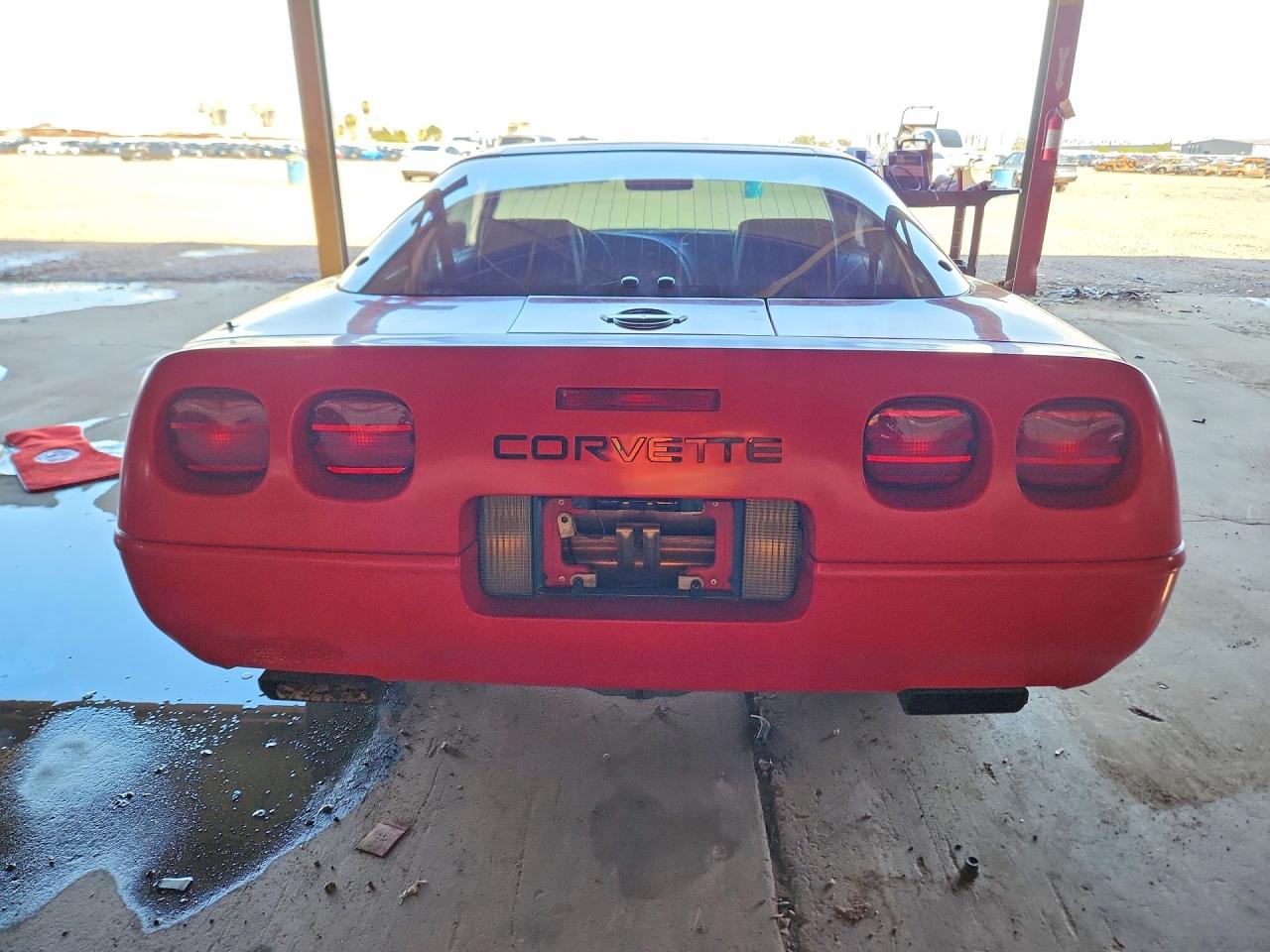 1992 Chevrolet Corvette Burgundy vin: 1G1YY23P5N5103627
