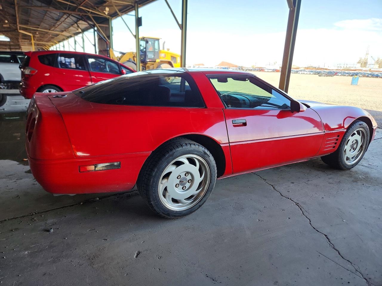 1992 Chevrolet Corvette Burgundy vin: 1G1YY23P5N5103627