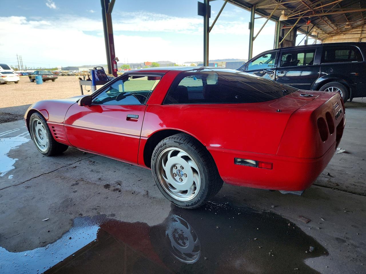 1992 Chevrolet Corvette Burgundy vin: 1G1YY23P5N5103627