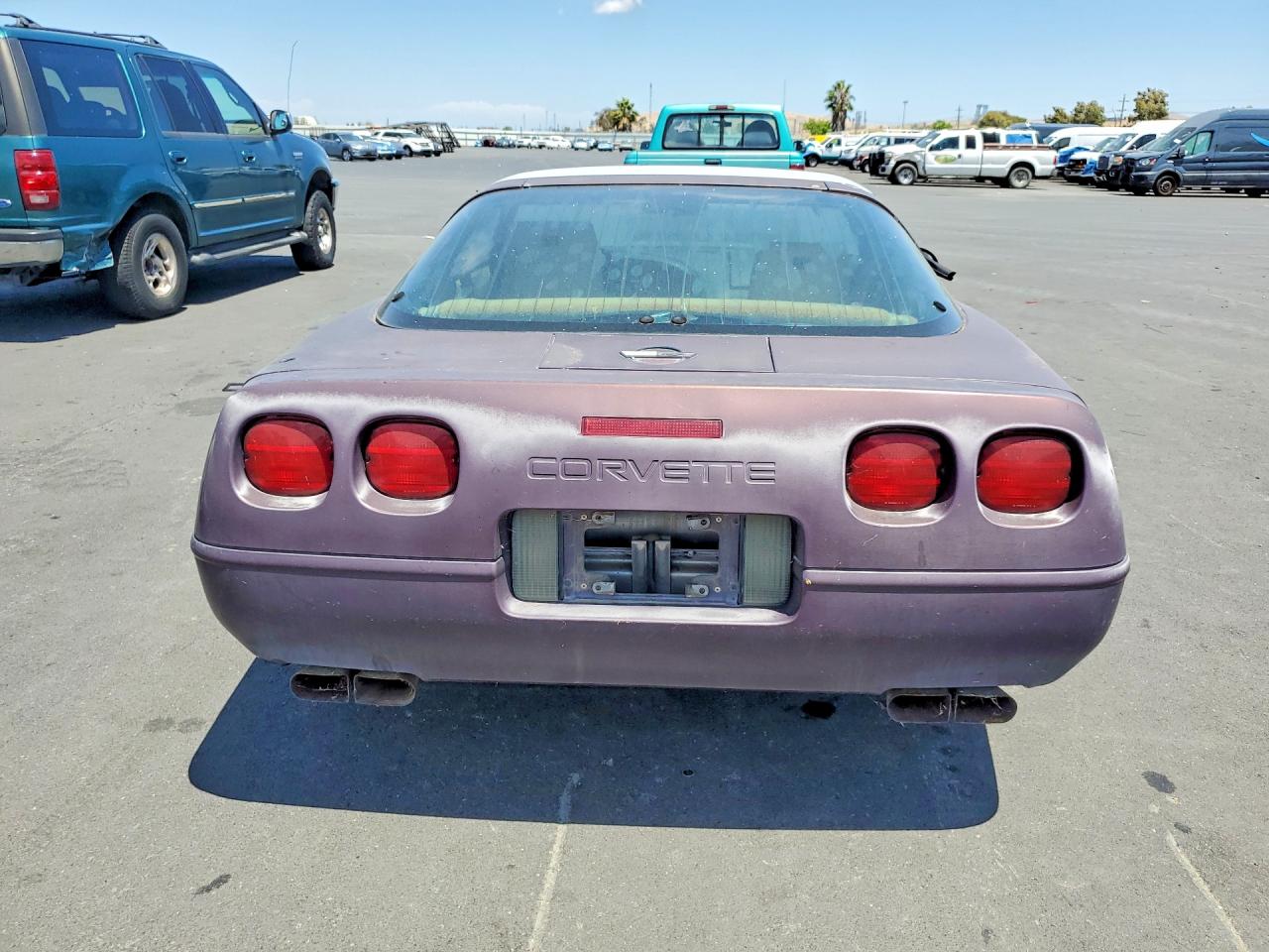 1993 Chevrolet Corvette Purple vin: 1G1YY23P5P5102917
