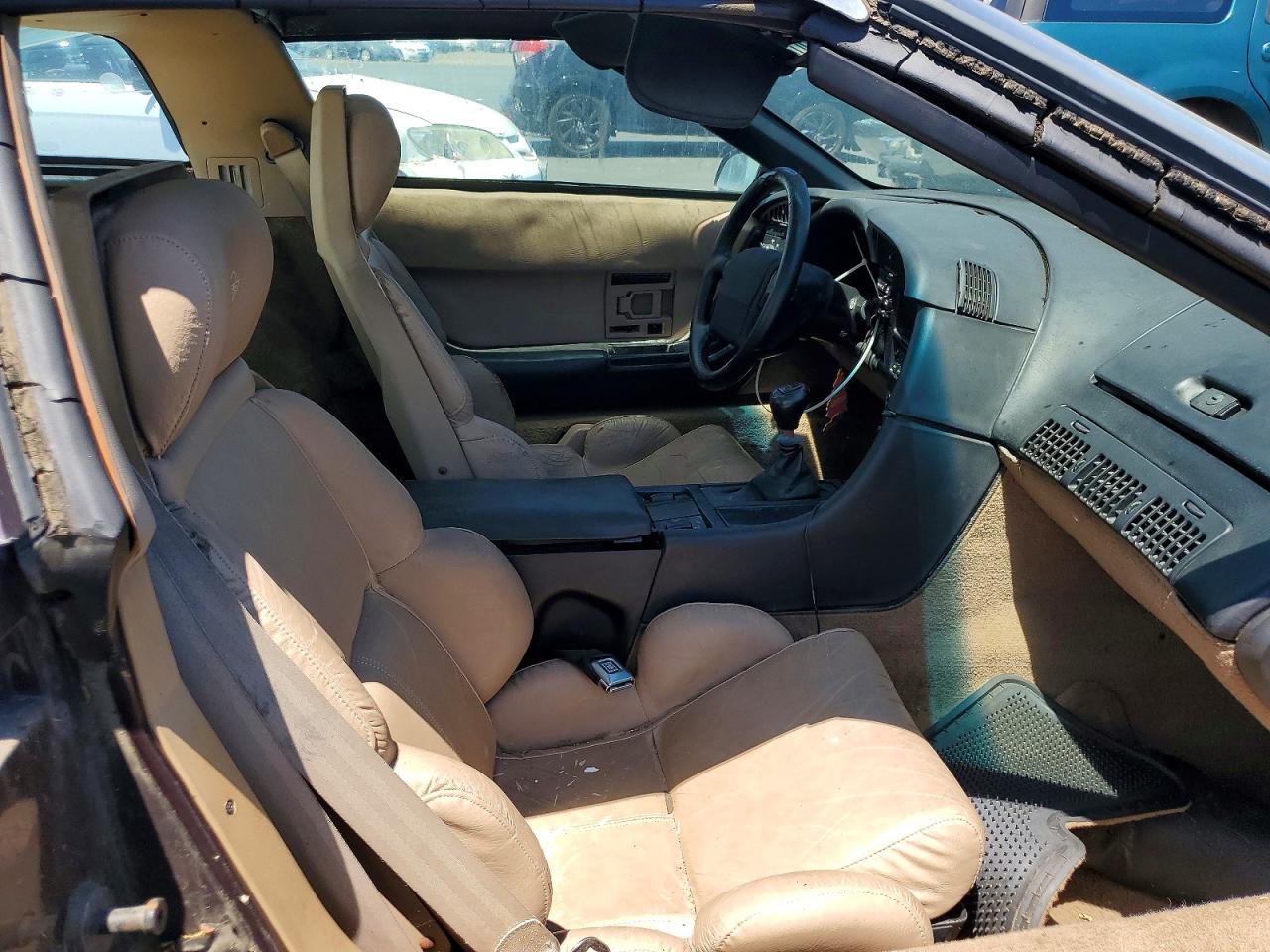 1993 Chevrolet Corvette Purple vin: 1G1YY23P5P5102917