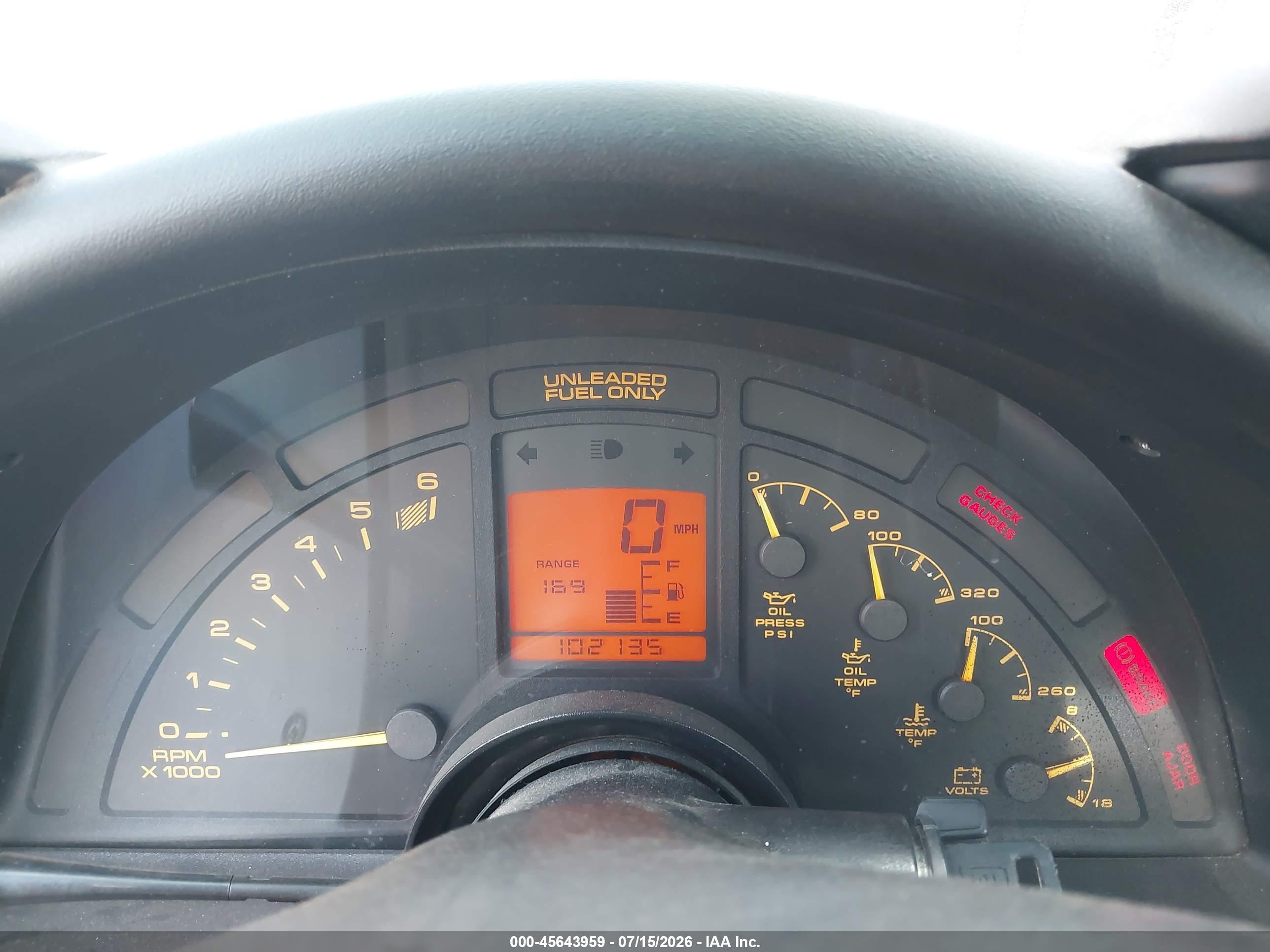 1993 Chevrolet Corvette   Темно-бордовый vin: 1G1YY23P5P5103291